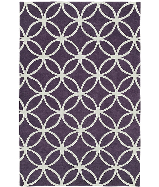 HRI Metro CC3012 Violet Rug