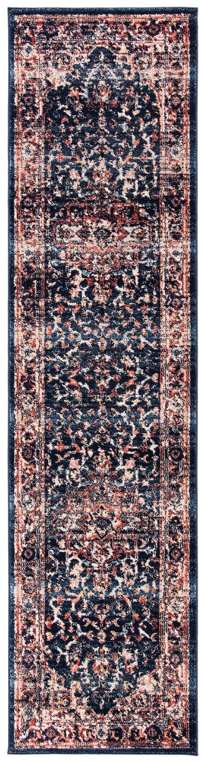 Safavieh Clearance Charleston CHL411L Navy Rug