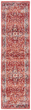 Safavieh Clearance Charleston CHL411Q Red Rug