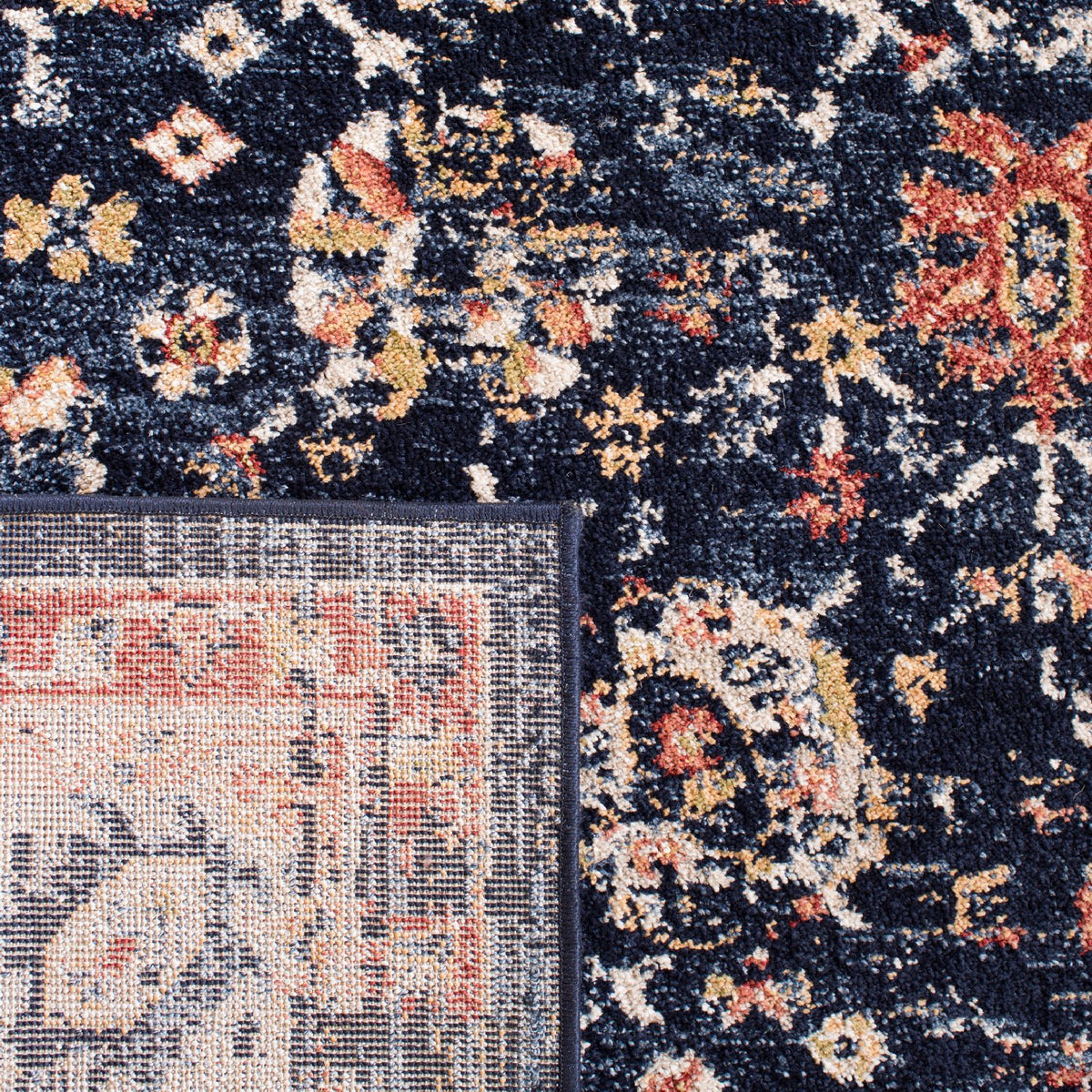 Safavieh Clearance Charleston CHL413L Navy Rug