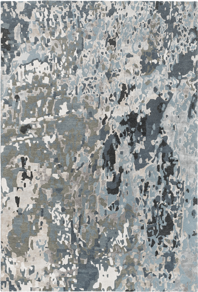 Surya Closeout Chemistry CHM-2003 Charcoal Rug