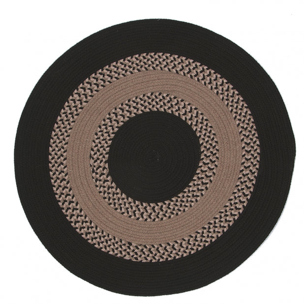 colonial mills corsair banded ci47 black rug