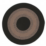 colonial mills corsair banded ci47 black rug