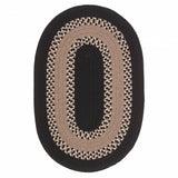 colonial mills corsair banded ci47 black rug