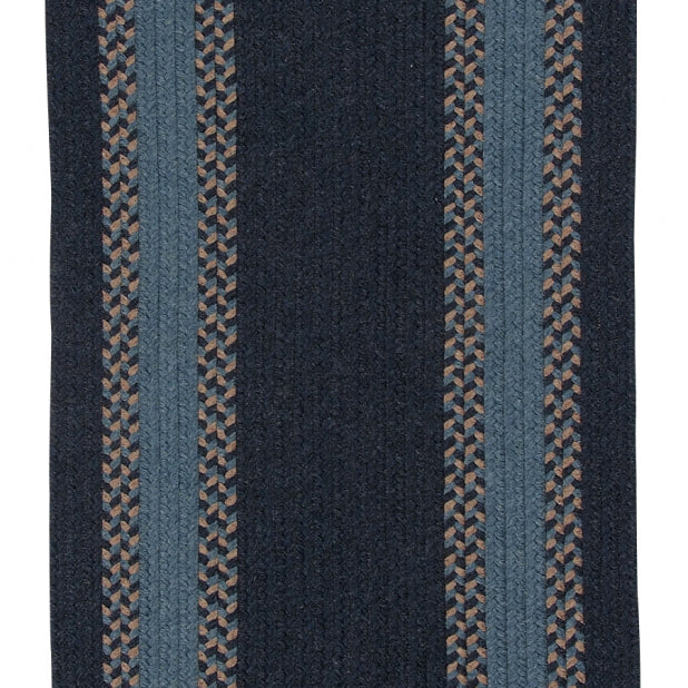 colonial mills corsair banded ci57 navy rug