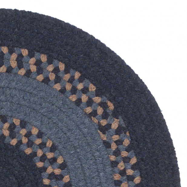 colonial mills corsair banded ci57 navy rug