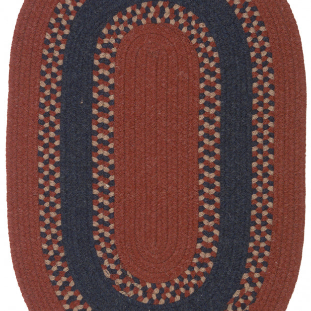 colonial mills corsair banded ci77 red rug