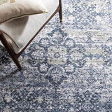 safavieh clearance clv classic vintage clv201n navy rug