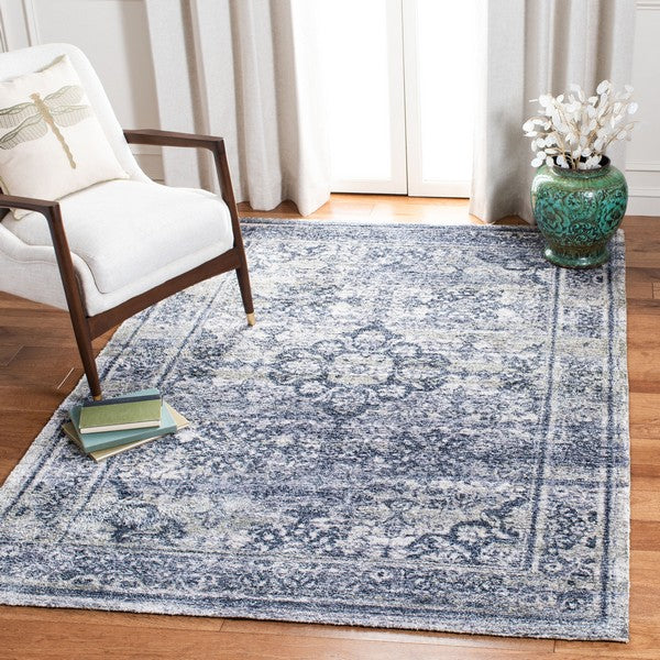 safavieh clearance clv classic vintage clv201n navy rug