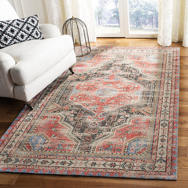 safavieh clearance clv classic vintage clv308q red rug
