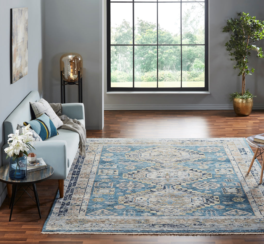 Rugs Done Right Canton CY84 Vintage Indigo Rug