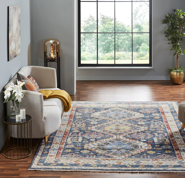 Rugs Done Right Canton CY87 Vintage Blues Rug