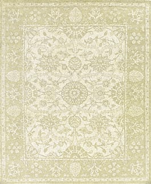 Nourison Clearance Courtyard COU01 Ivory Aqua Rug