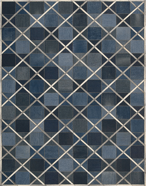 Nourison Clearance BBL19 Cooper COP01 Indigo Rug