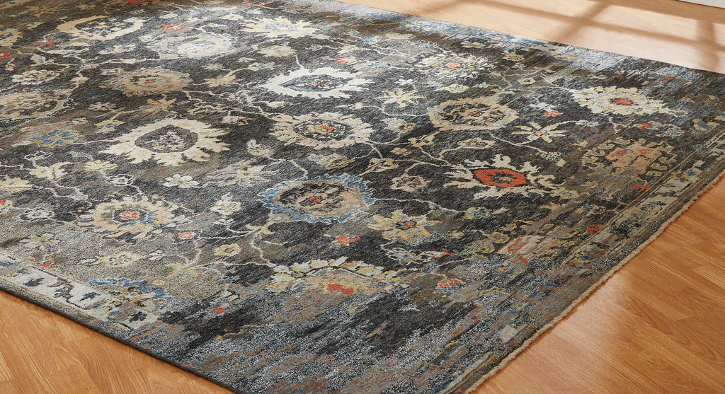 Rugs Done Right Cheshire CA31 Charcoal / Multi Rug