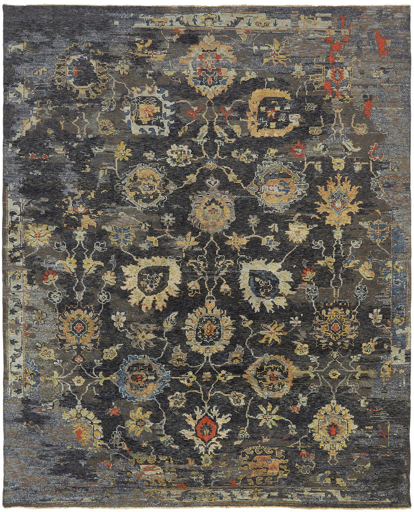 Rugs Done Right Cheshire CA31 Charcoal / Multi Rug