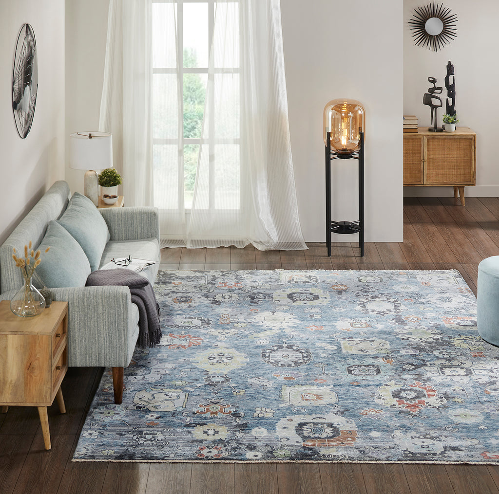 Rugs Done Right Cheshire CA35 Tonal Blues Rug
