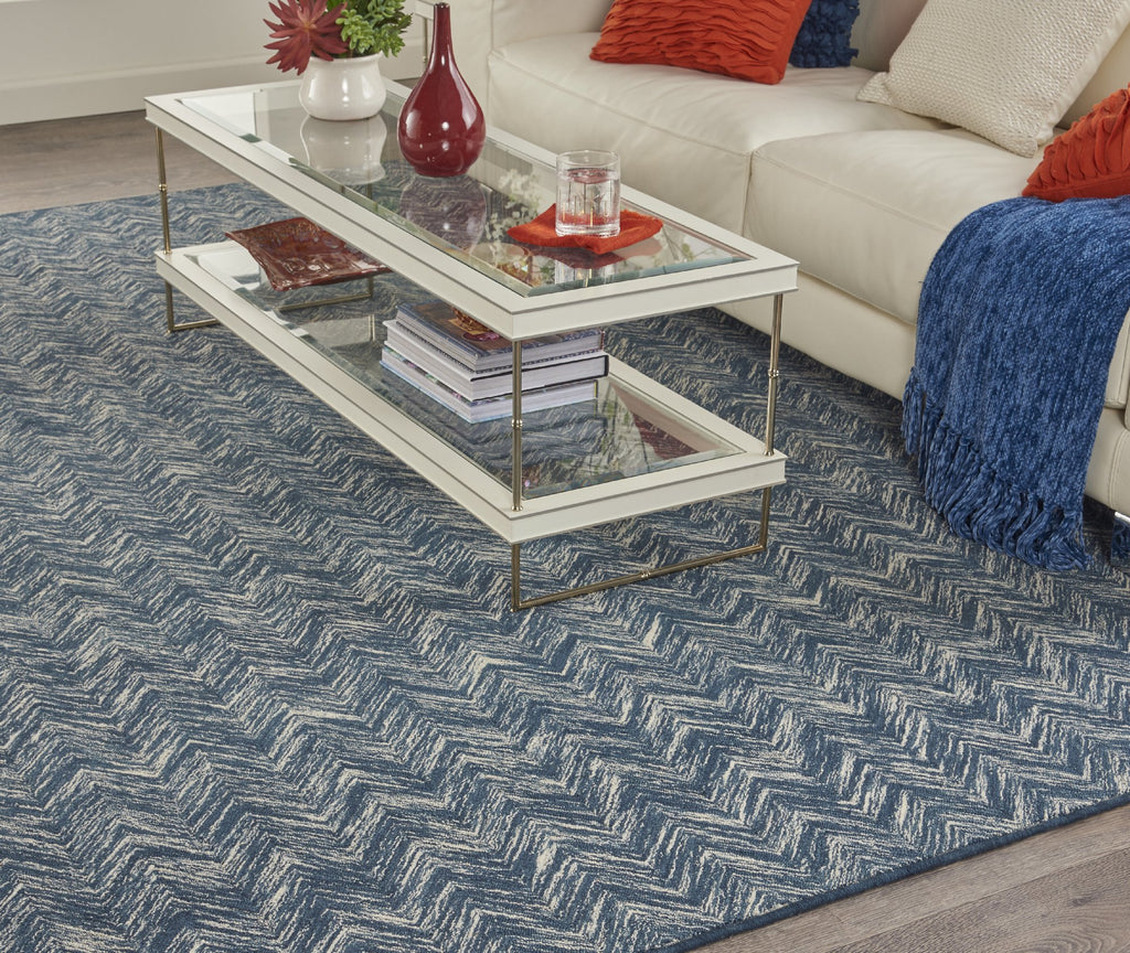 Rugs Done Right Custom Terraza TRRZA Denim Rug