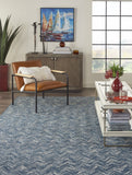 Rugs Done Right Custom Terraza TRRZA Denim Rug