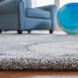 safavieh clearance carousel kids crk103f grey rug