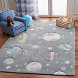 safavieh clearance carousel kids crk103f grey rug