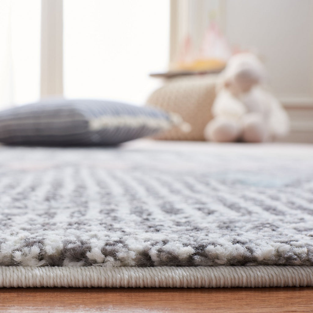 safavieh clearance carousel kids crk117f grey rug