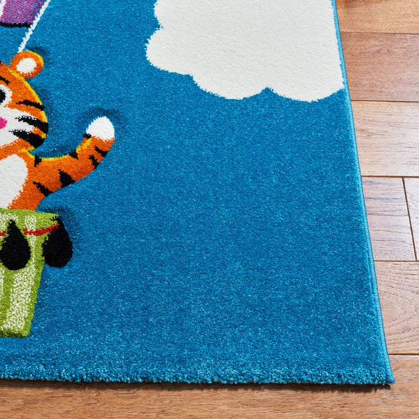 safavieh clearance carousel kids crk118m blue rug