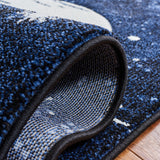 safavieh clearance carousel kids crk122m dark blue rug