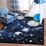 safavieh clearance carousel kids crk122m dark blue rug