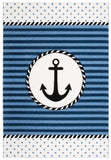 Safavieh Clearance Carousel Kids CRK124N Navy Rug