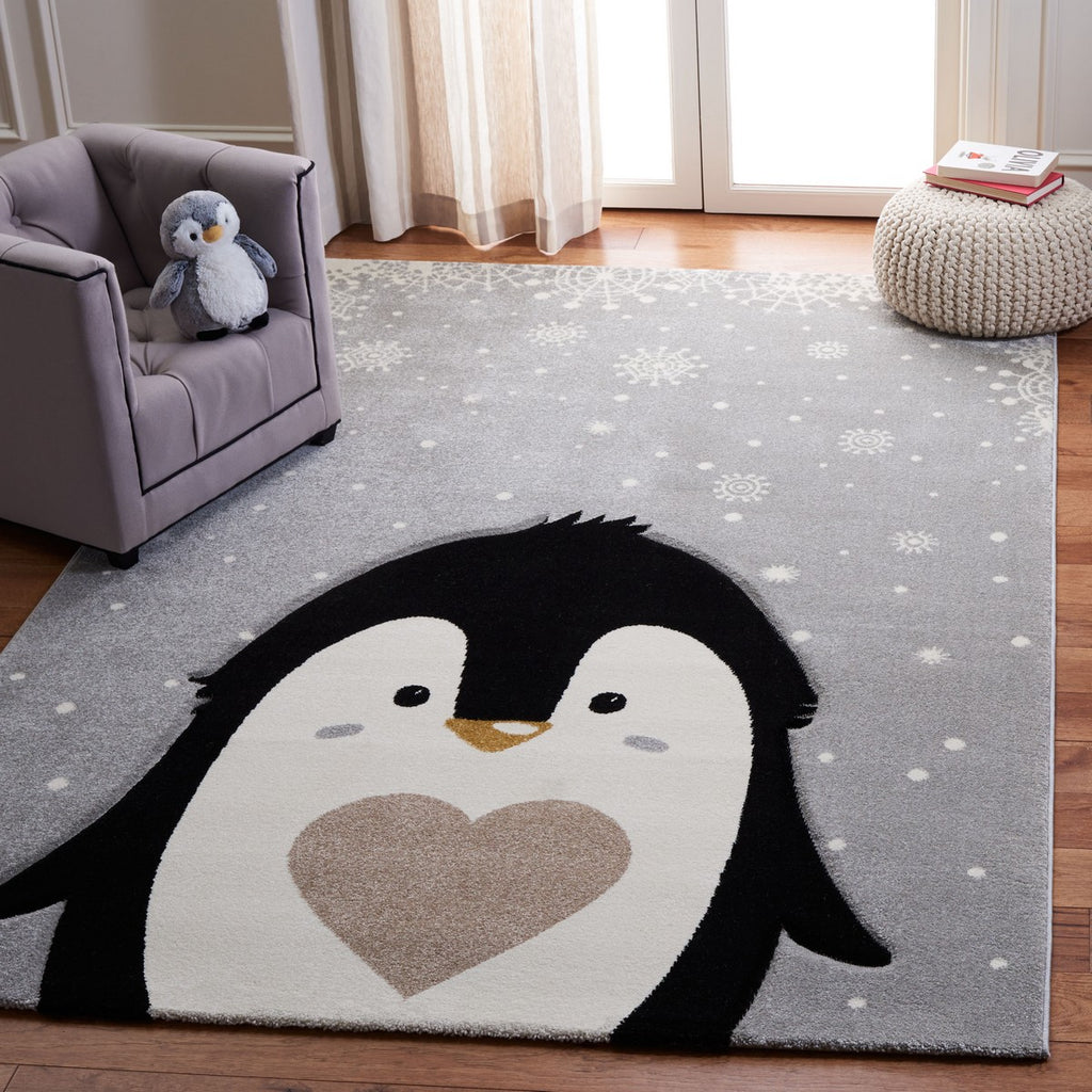 safavieh clearance carousel kids crk132f light grey rug