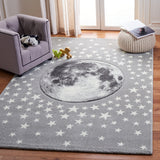 safavieh clearance carousel kids crk135f light grey rug