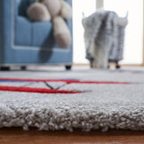 safavieh clearance carousel kids crk137f light grey rug