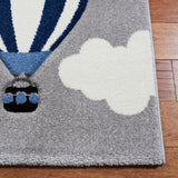 safavieh clearance carousel kids crk137f light grey rug