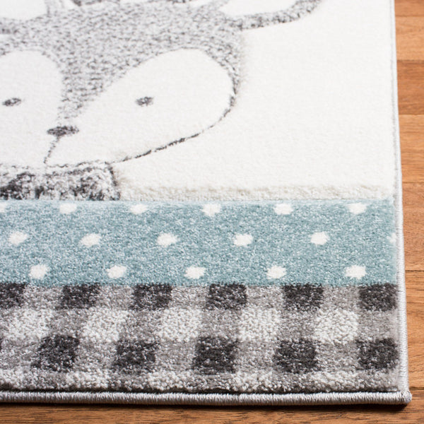 Safavieh Clearance Carousel Kids CRK188B Grey Rug