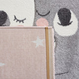 safavieh clearance carousel kids crk195u pink rug