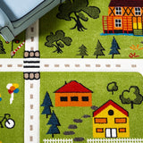 safavieh clearance carousel kids crk197y green rug