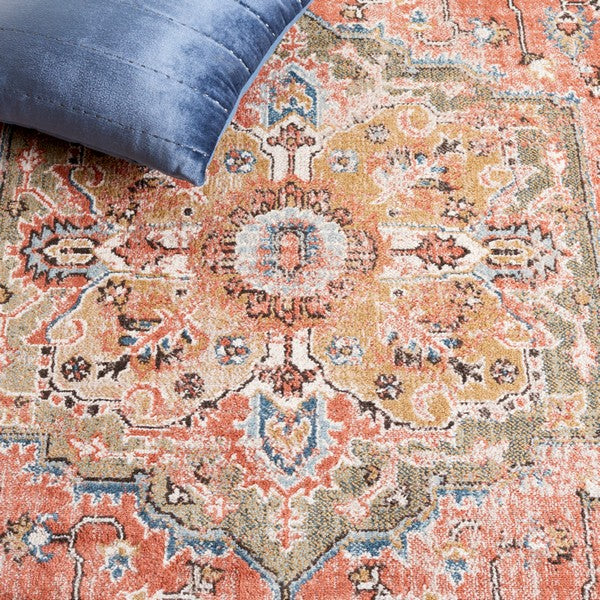 safavieh clearance cornelia crn208p rust rug