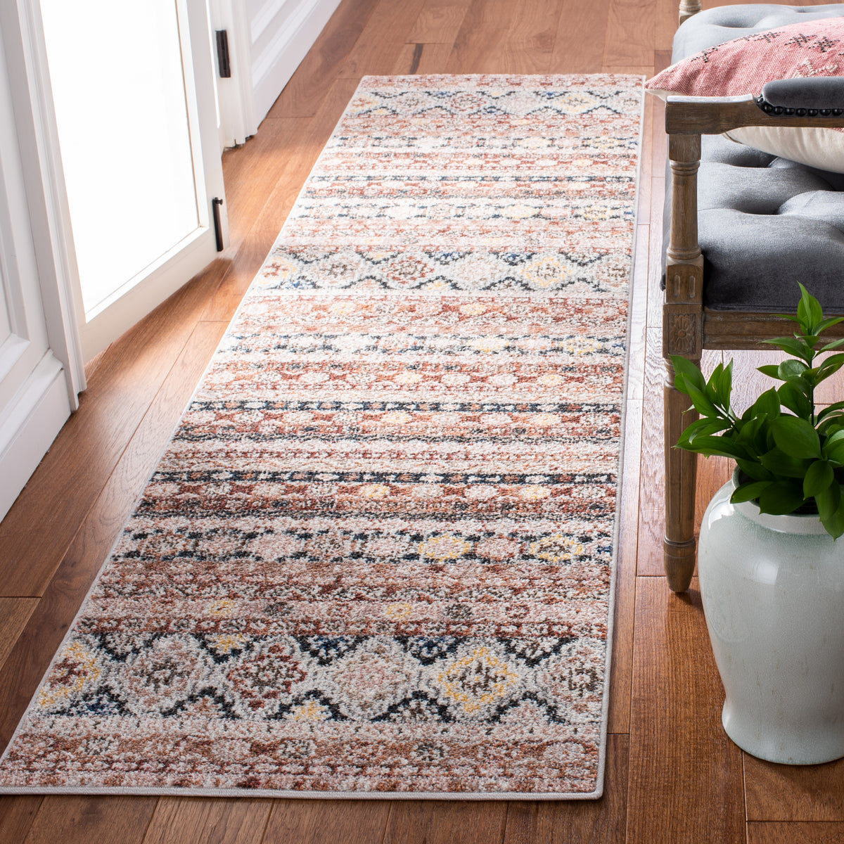 Safavieh Clearance Crystal CRS323P Rust Rug