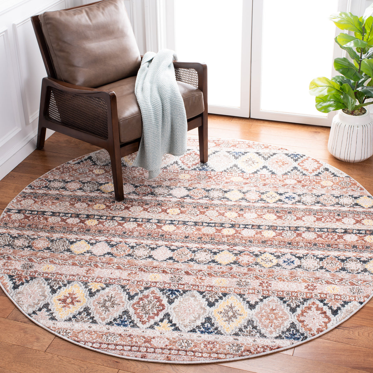 Safavieh Clearance Crystal CRS323P Rust Rug