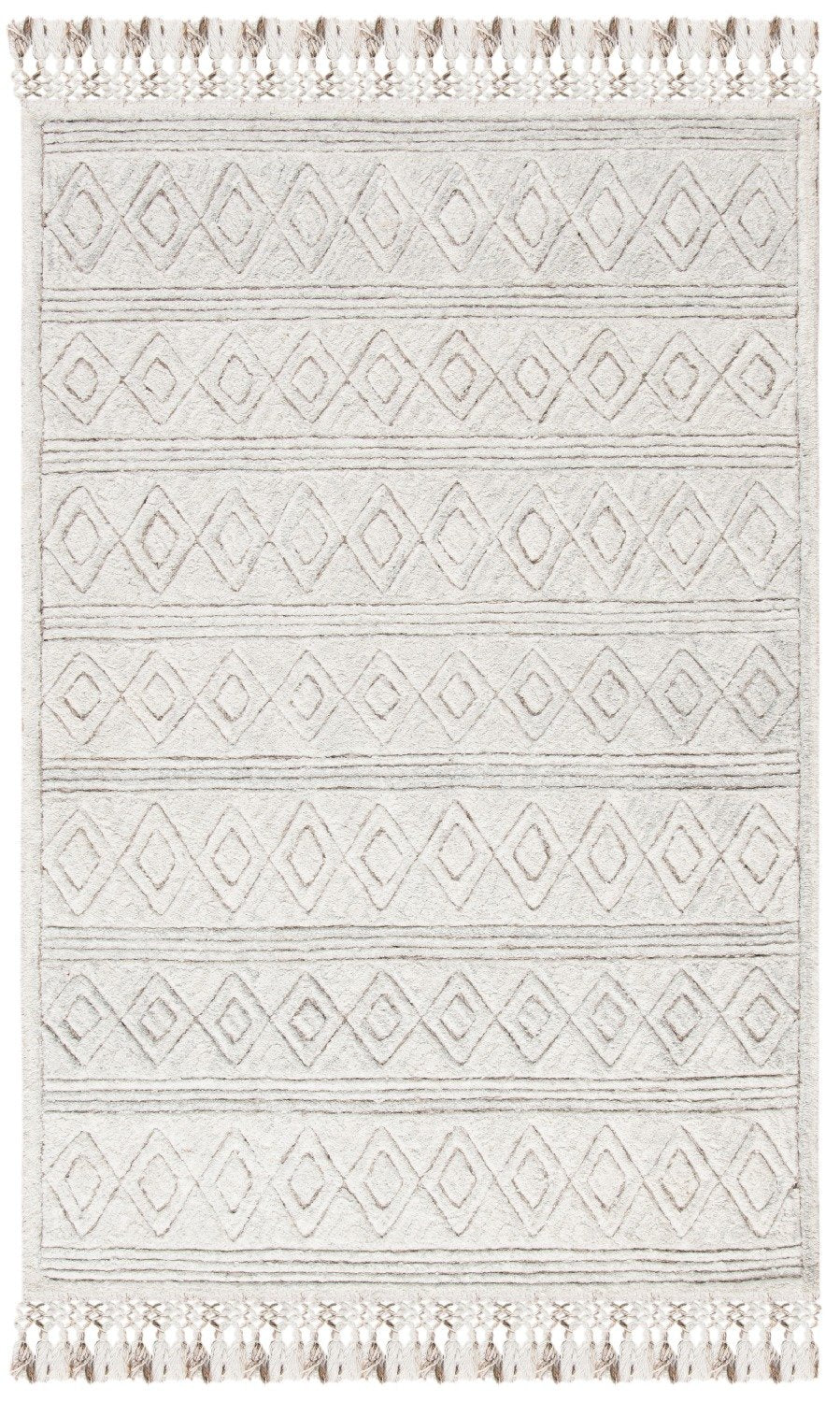 Safavieh Clearance Casablanca CSB658G Silver Rug