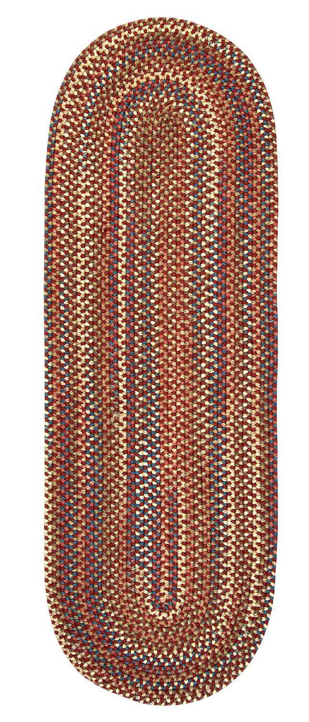 colonial mills cedar cove cv79 rust rug