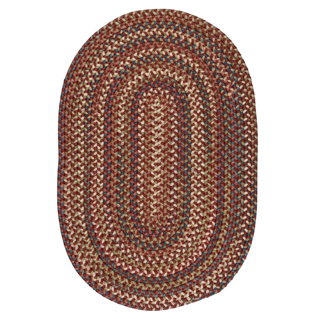 colonial mills cedar cove cv79 rust rug