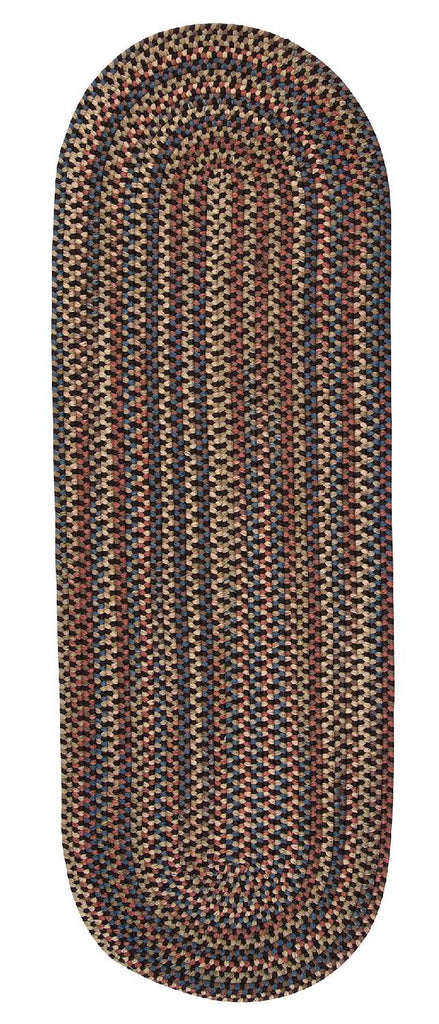 colonial mills cedar cove cv89 dark brown rug