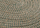 colonial mills softex check cx16 myrtle green check rug