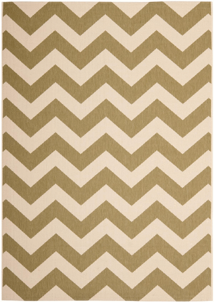 Safavieh Clearance Courtyard CY6244-244 Olive Green Rug