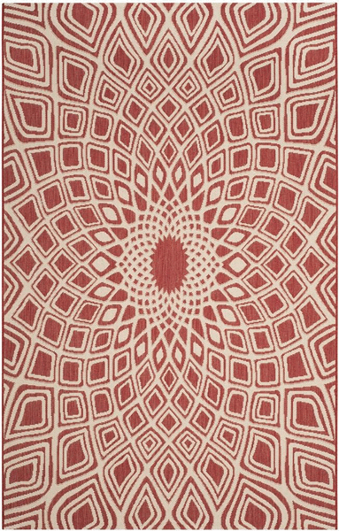 Safavieh Clearance Courtyard CY6616-23821 Red Rug