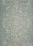 safavieh clearance courtyard cy8064 37121 aqua rug