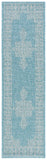 Safavieh Clearance Courtyard CY8232-37121 Aqua Rug
