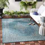 Safavieh Clearance Courtyard CY8232-37221 Teal Rug